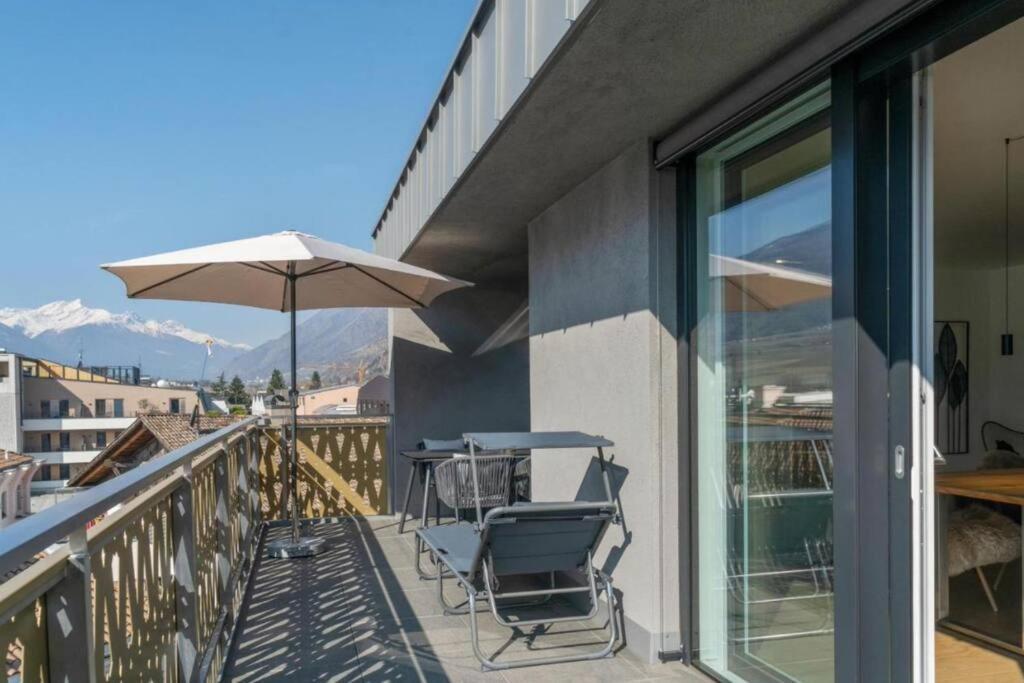 Naturns Rooftop Apartment Exterior photo